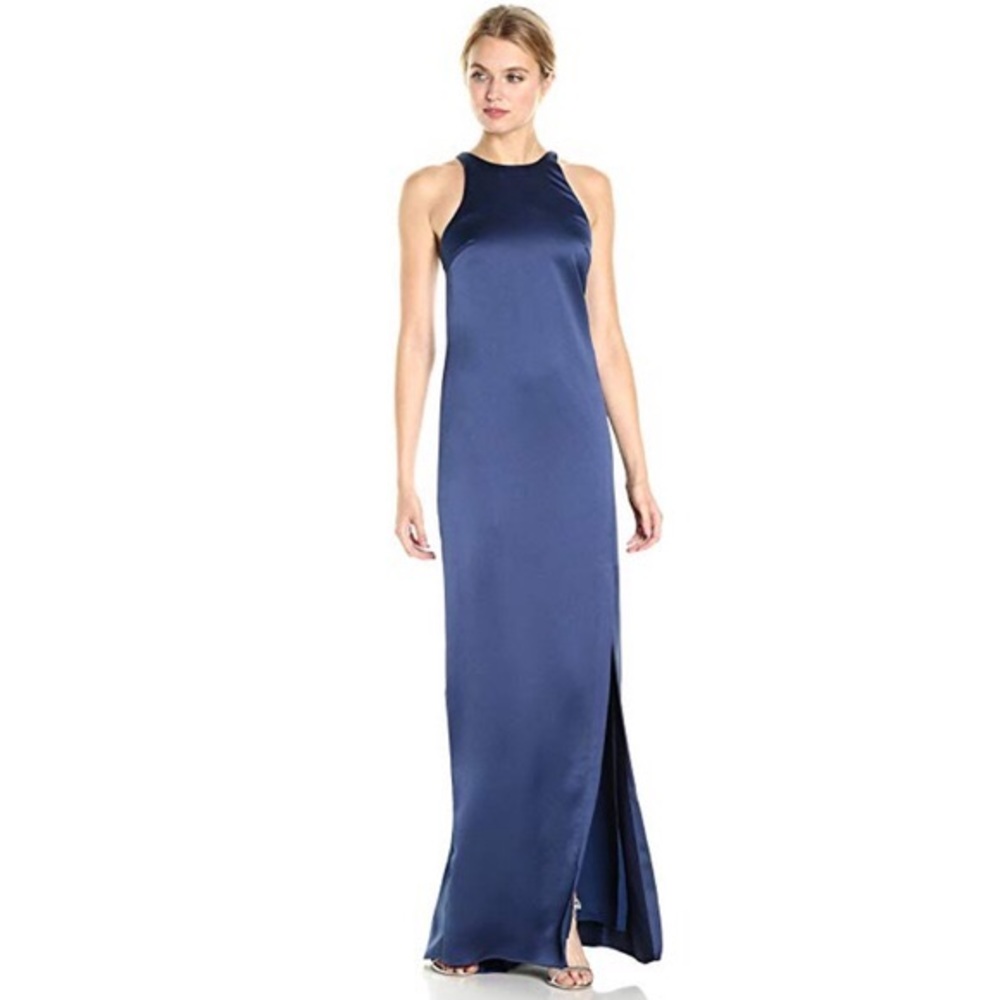NWT Halston Heritage Strappy Halter Dress